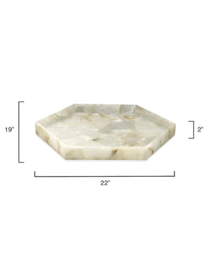 Antonia Alabaster Tray