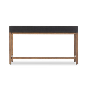 Fiona Desk In Black Raffia