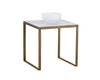 Evert End Table - White