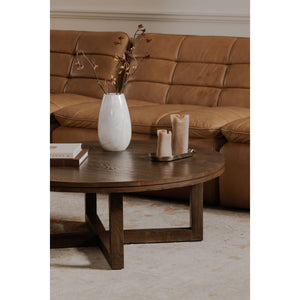 Joel Coffee Table in Dark Brown Oak