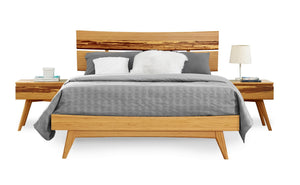 Caramelized Azara Queen Platform Bed