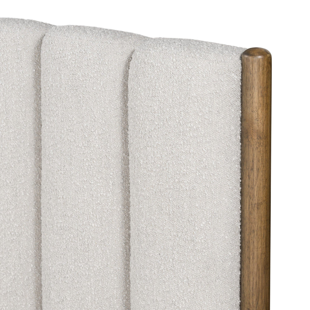 Emma Queen Bed - Knoll Sand