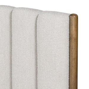 Emma Queen Bed - Knoll Sand