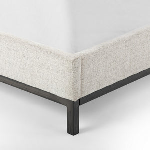 Newhall King Bed 55" in Linen