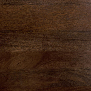 Ledro Solid Mango Wood 2-Door Cabinet