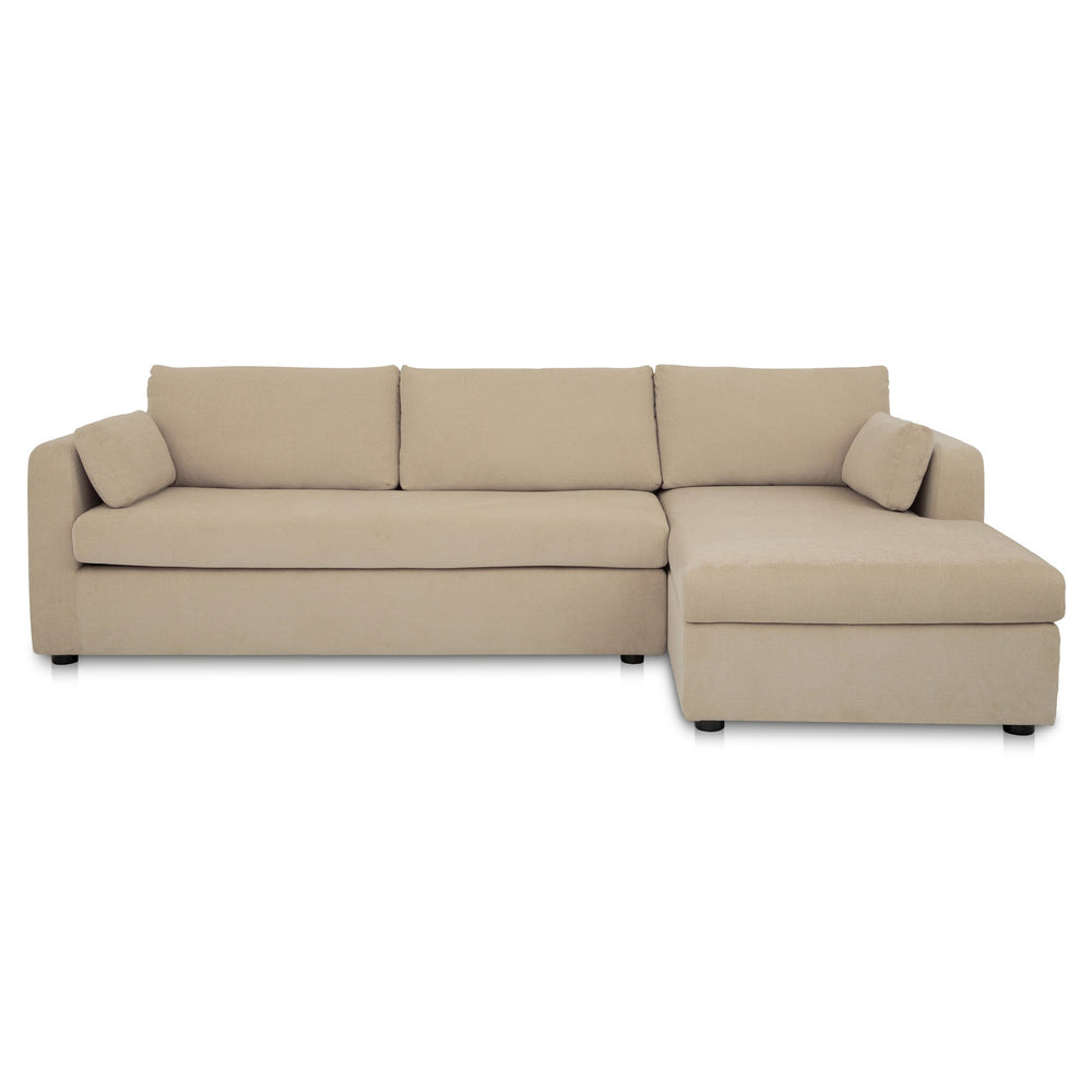 Moe's Burrow Sleeper Sectional with Storage Chaise