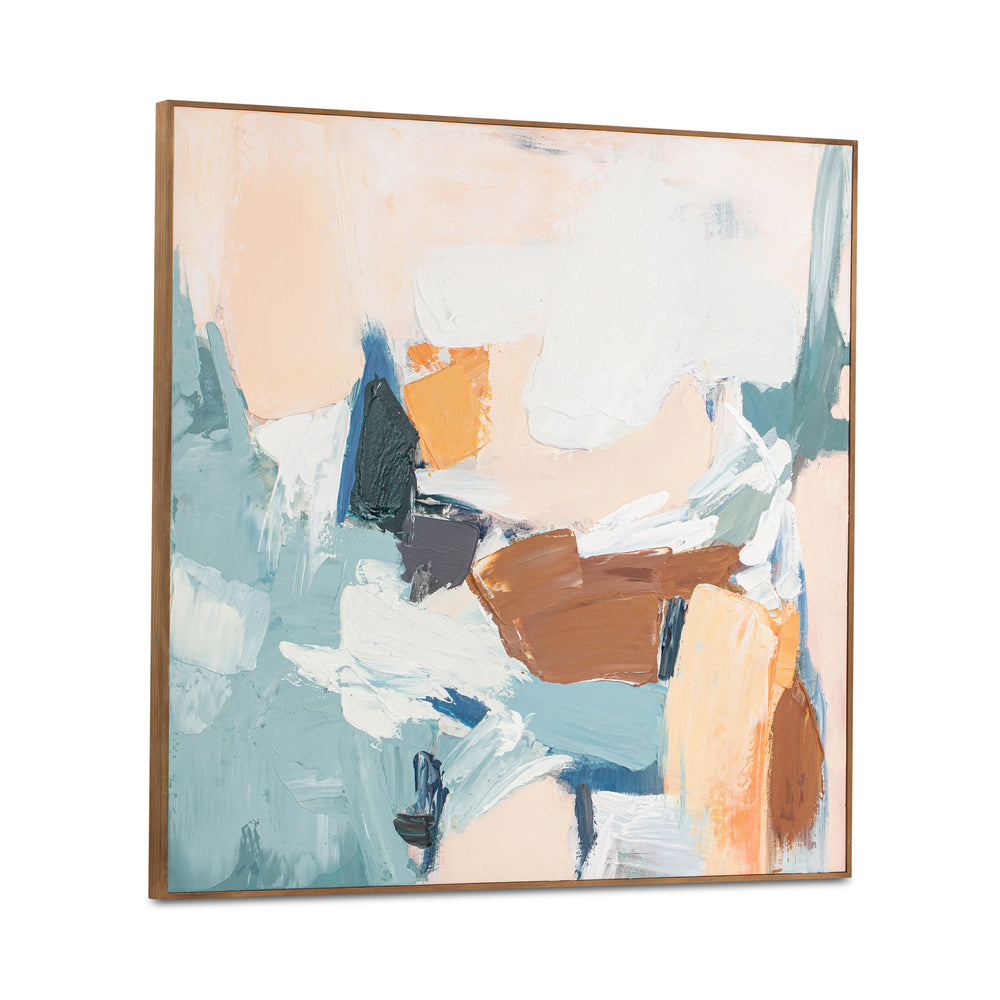 Moe's Cherish Multicolor Framed Painting