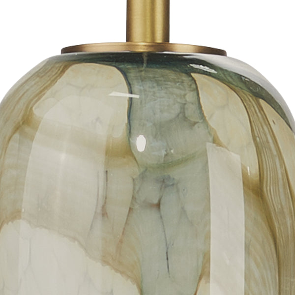 Helen Glass 1-Light Pendant, Small