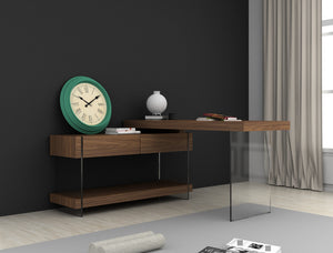 Tayla Desk White High Gloss