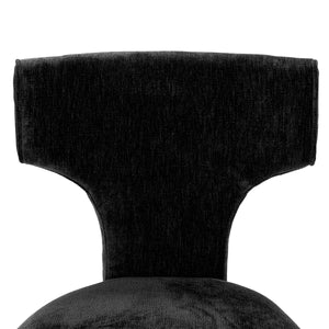 Khai Upholstered Dining Chair in Charcoal