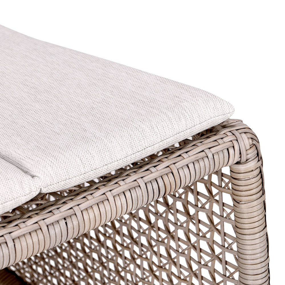 Classic Home Michelle Outdoor Accent Chair - Linen