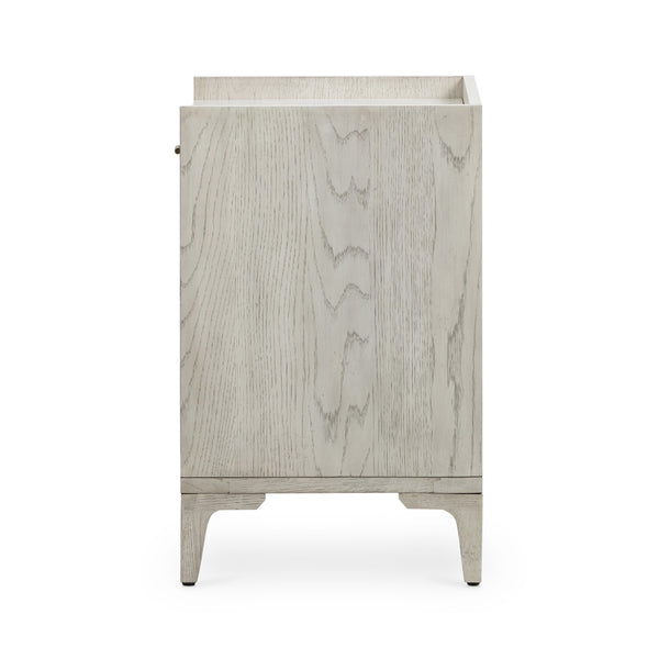 Viggo Nightstand In Vintage White Oak