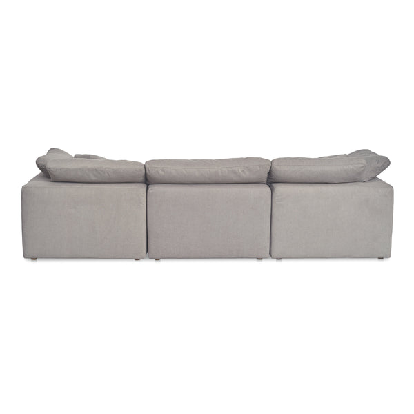 Terra Modular Sofa in Light Grey with Performance Fabric