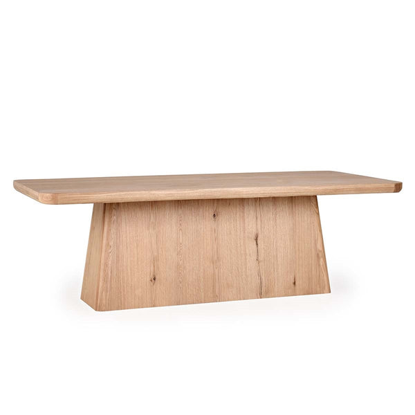 Orlando Solid Wood Rectangle Dining Table - True Natural