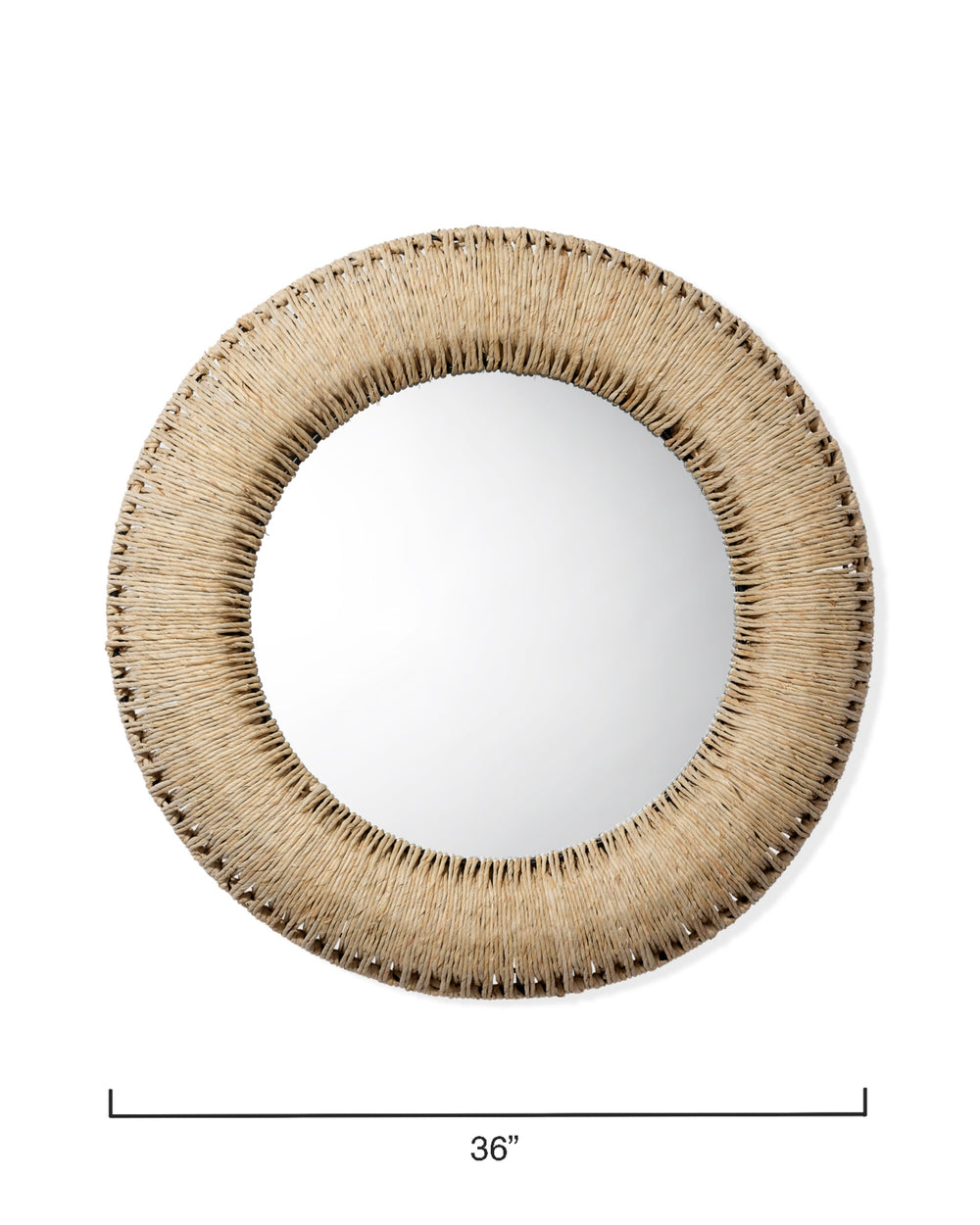 Hollis Round Rope Wall Mirror
