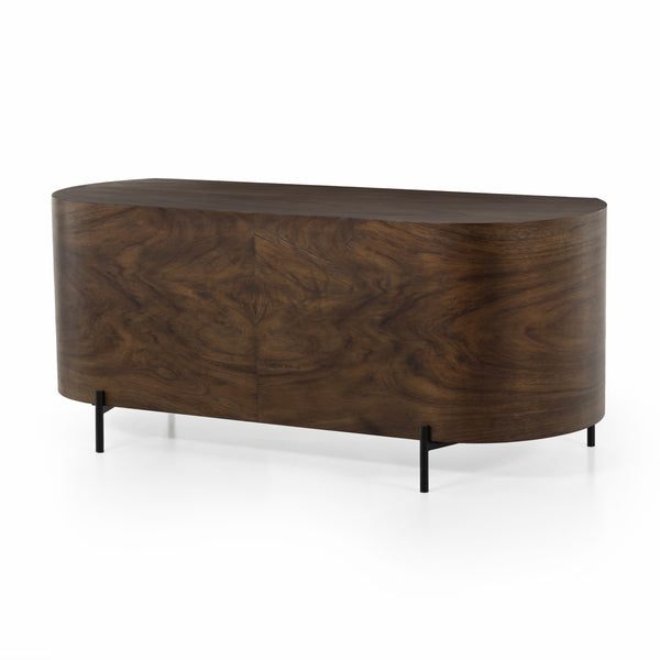 Lunas Executive Desk In Caramel Guanacaste