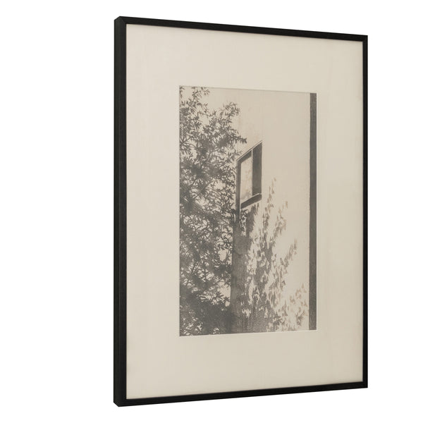 Retreat 1 Framed Multicolor Print in Wood