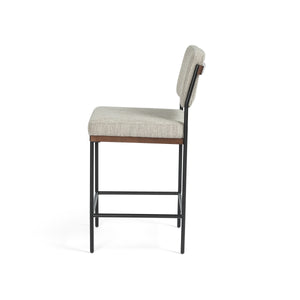 Benton Stool In Savile Flannel In Counter