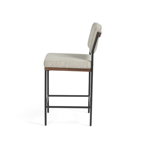 Benton Stool In Savile Flannel In Counter