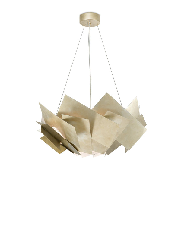 Artiste Chandelier In Silver Leaf