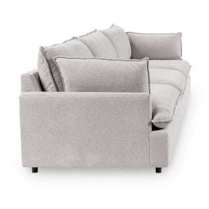 Caplan 3-Piece Modular Sectional in Elite-Gray