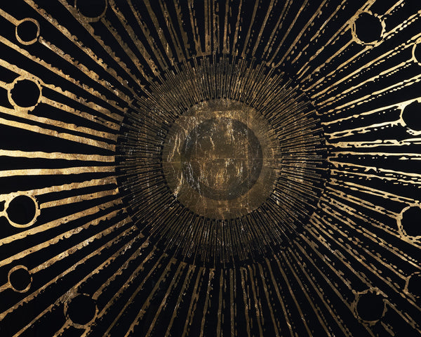 Supernova - 48" X 72" - Charcoal Frame