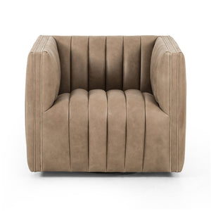 Augustine Swivel Chair In Palermo Drift