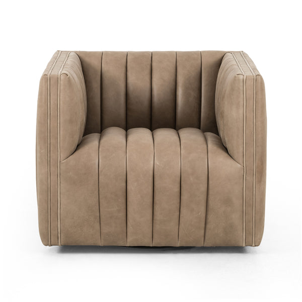 Augustine Swivel Chair In Palermo Drift