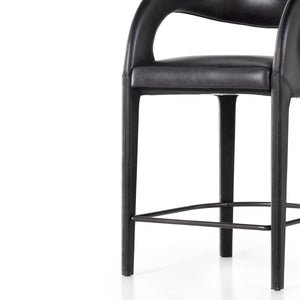Hawkins Stool In Sonoma Black In Counter