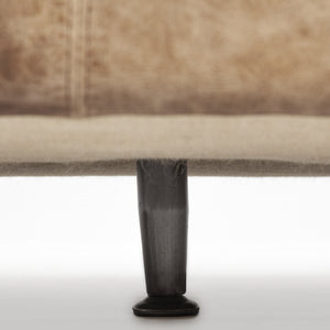 Cobain I 84" Brown Leather Two Seater Sofa