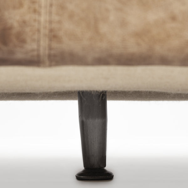 Cobain I 84" Brown Leather Two Seater Sofa