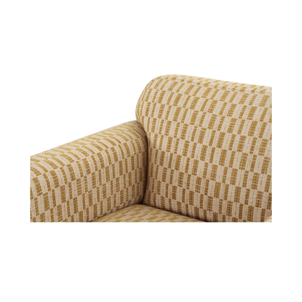 Moe's Leo Accent Chair in Chartreuse