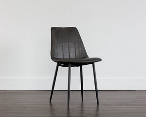 Drew Dining Chair - Black - Bravo Portabella