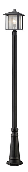 Aspen 1 Light Outdoor in Black Finish