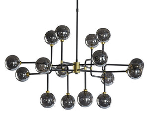 Deimos Ceiling Light - Large - Smoke Grey