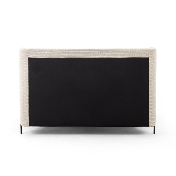 Dobson Bed In Perin Oatmeal In King