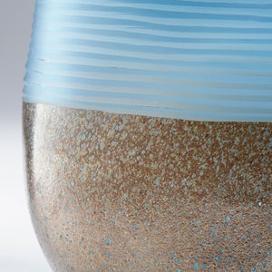 Medium Europa Vase in Blue and Iron Glaze