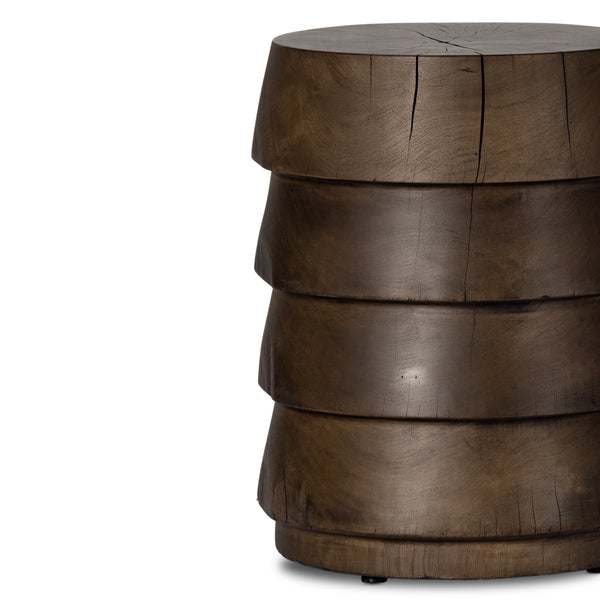 Nori End Table In Ochre