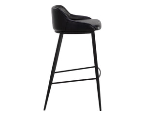 ASTRA BARSTOOL - BLACK - NIGHTFALL BLACK