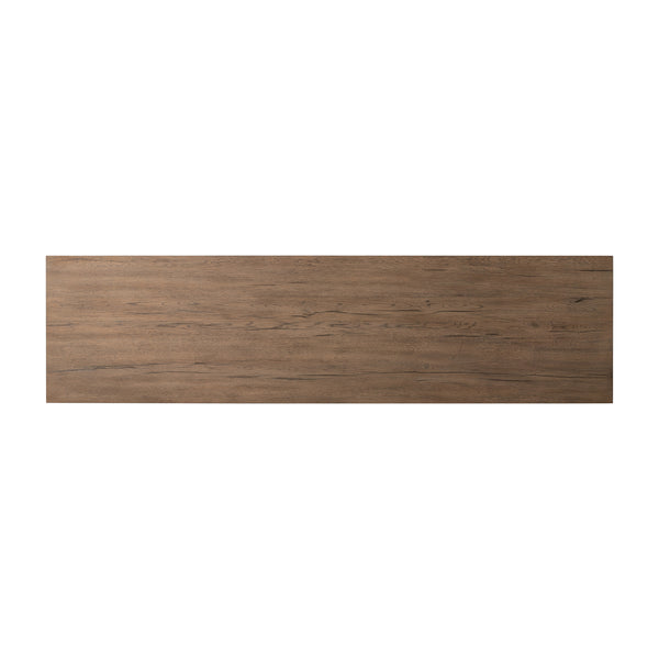 Leo 6 Drawer Dresser in Rustic Grey