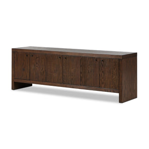 Torrington Media Console In Umber Oak