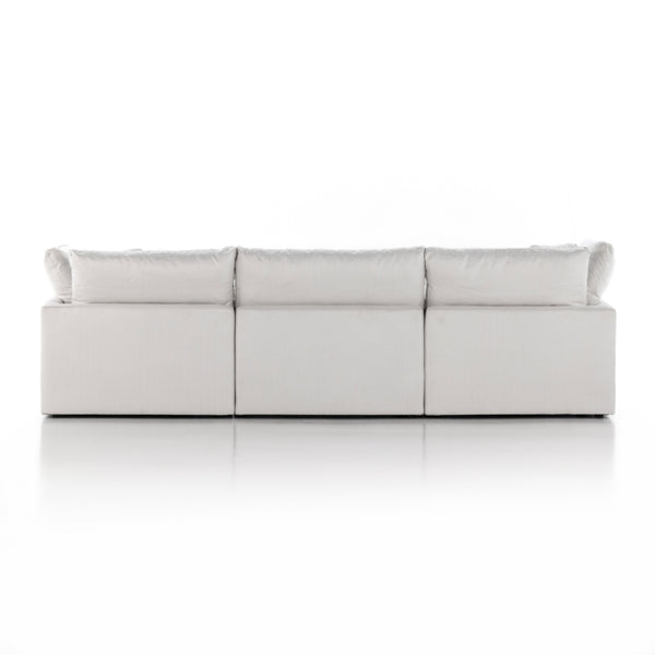 Stevie 3Pc Sectional Sofa In Anders Ivory