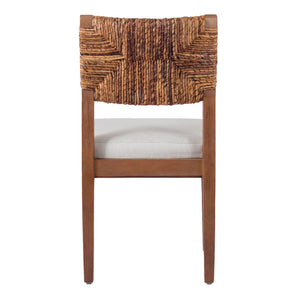 2pc Set - Lyon Abaca Dining Chair In Natural
