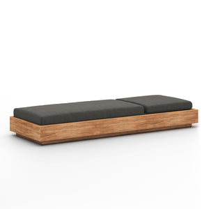 Kinta Outdoor Chaise-Charcoal