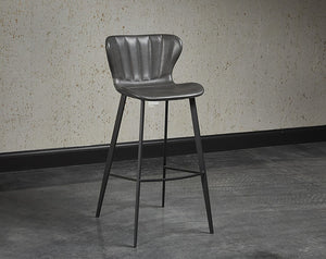 Arabella Barstool - Bravo Portabella / Polo Club Kohl Grey