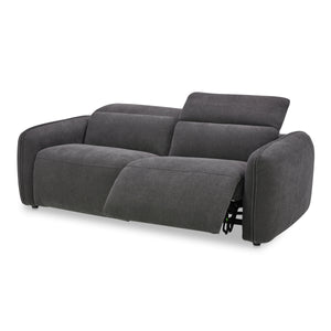 Eli Power Recliner Sofa in Dusk Grey