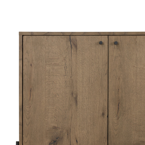 Eaton Sideboard In Amber Oak Resin