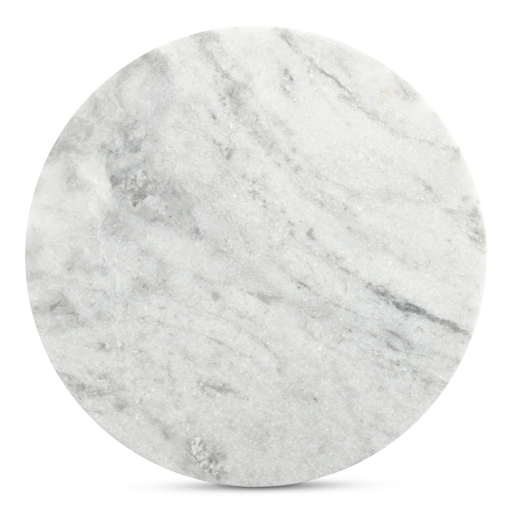 Moe's Evelyn Accent Table in Ashen Grey Marble
