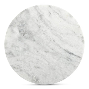 Moe's Evelyn Accent Table in Ashen Grey Marble