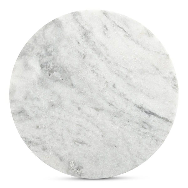 Moe's Evelyn Accent Table in Ashen Grey Marble